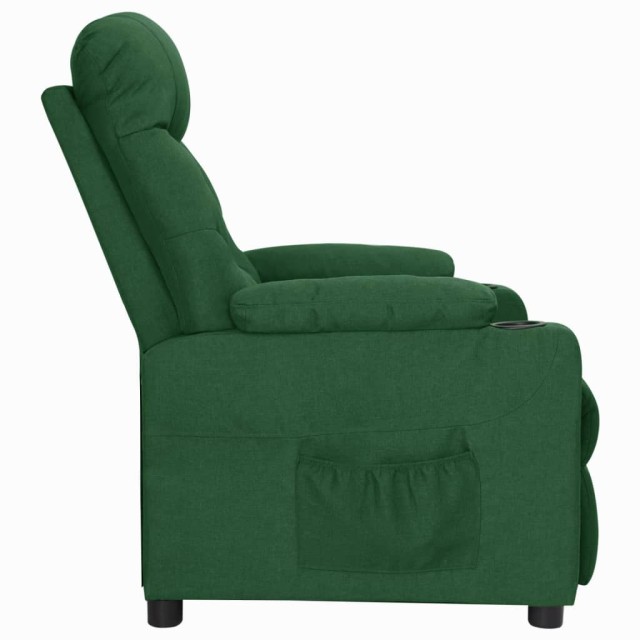 Fauteuil Vert foncé Tissu