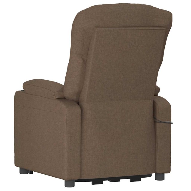 Fauteuil de massage Marron Tissu