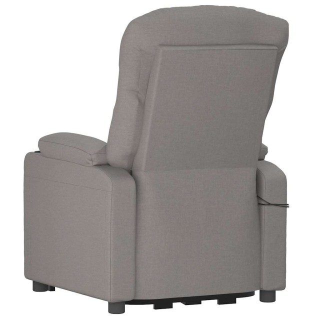 Fauteuil de massage Taupe Tissu