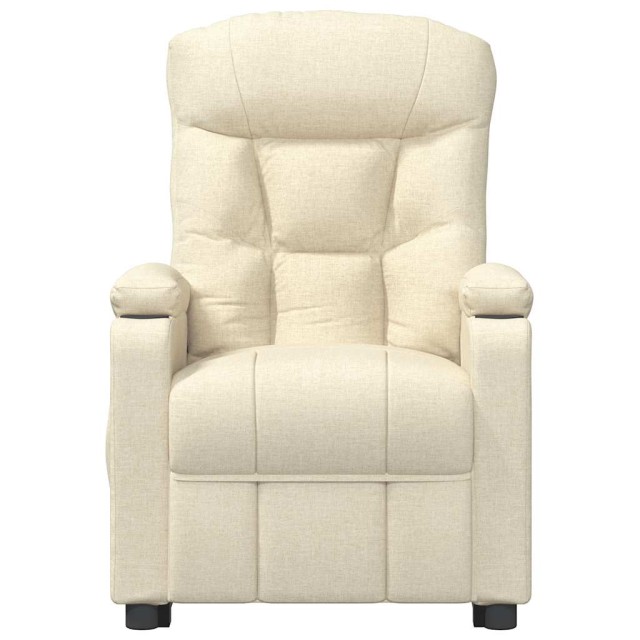 Fauteuil de massage Crème Tissu