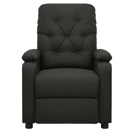 Fauteuil Noir Tissu