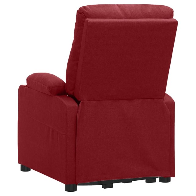 Fauteuil de massage Rouge bordeaux Tissu