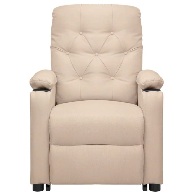 Fauteuil de massage Crème Tissu