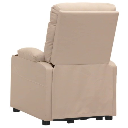 Fauteuil de massage Crème Tissu