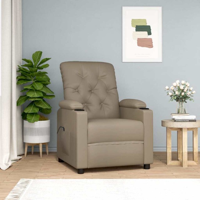 Fauteuil Cappuccino Similicuir