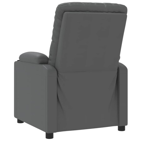 Fauteuil Gris Similicuir