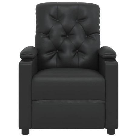 Fauteuil de massage Noir Similicuir