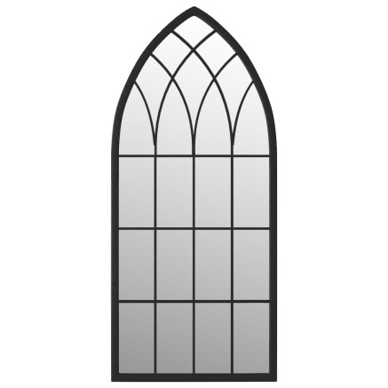 Miroir Noir 100x45 cm Fer pour utilisation à l'intérieur 2