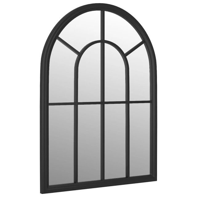 Miroir Noir 60x45 cm Fer pour utilisation à l'intérieur