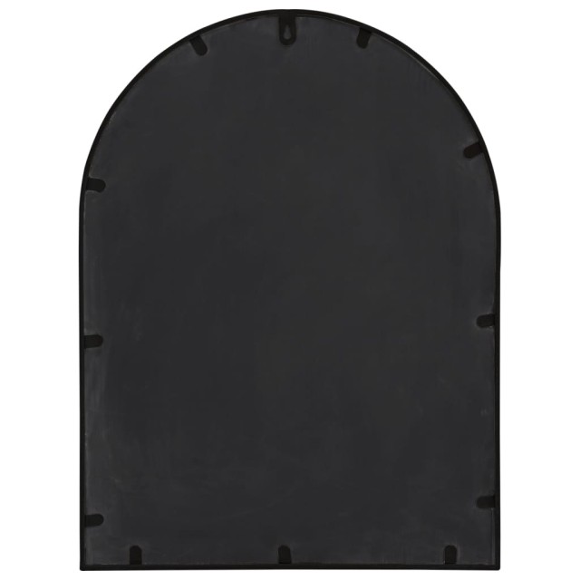 Miroir Noir 60x45 cm Fer pour utilisation à l'intérieur