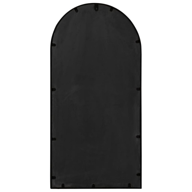Miroir Noir 90x45 cm Fer pour utilisation à l'intérieur