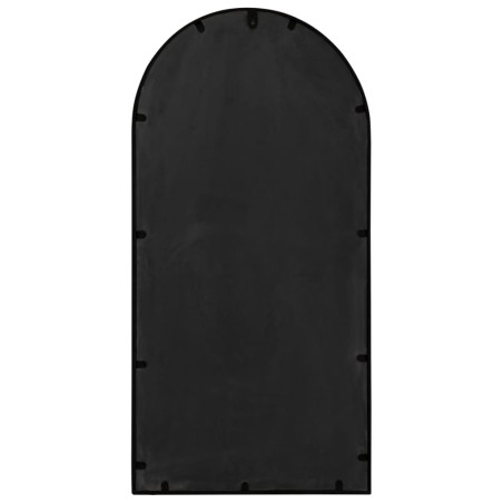 Miroir Noir 90x45 cm Fer pour utilisation à l'intérieur