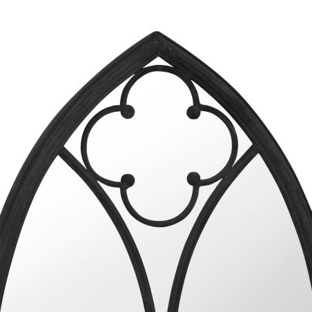 Miroir Noir 70x30 cm Fer pour utilisation à l'intérieur