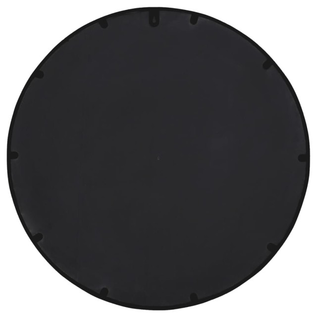 Miroir Noir 40x4 cm Fer pour utilisation à l'intérieur
