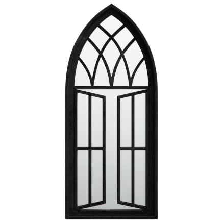 Miroir Noir 70x30 cm Fer pour utilisation à l'intérieur 2