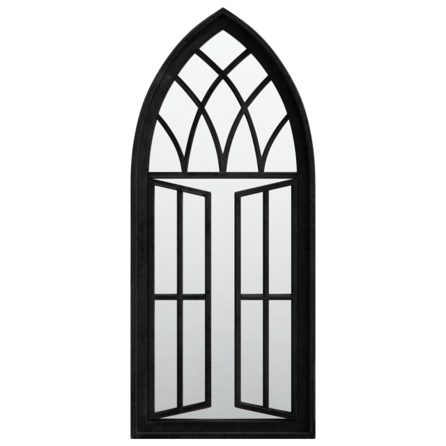 Miroir Noir 70x30 cm Fer pour utilisation à l'intérieur