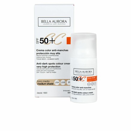 Anti Donkere Vlekken Crème Bella Aurora 2526112 Medium Huidskleur 30