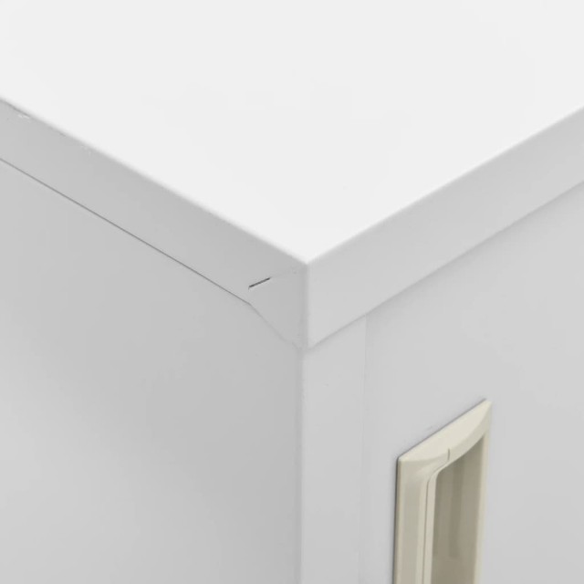 Armoires à casiers 5 pcs Gris clair 90x45x92,5 cm Acier