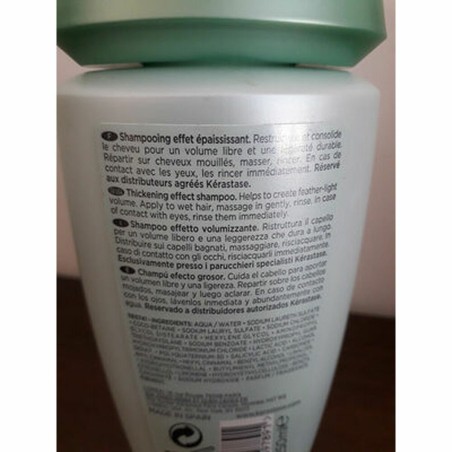 Volumising Shampoo Bain Volumifique Kerastase Resistance Bain Volumifi