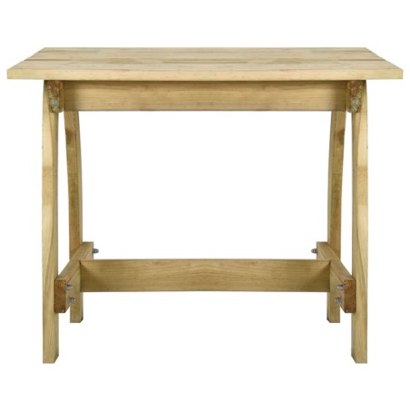 Ensemble à manger de jardin 5 pcs Bois de pin imprégné