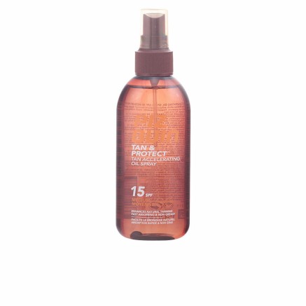 Bruinende Olie Tan & Protect Piz Buin 026047 Spf 15 150 ml