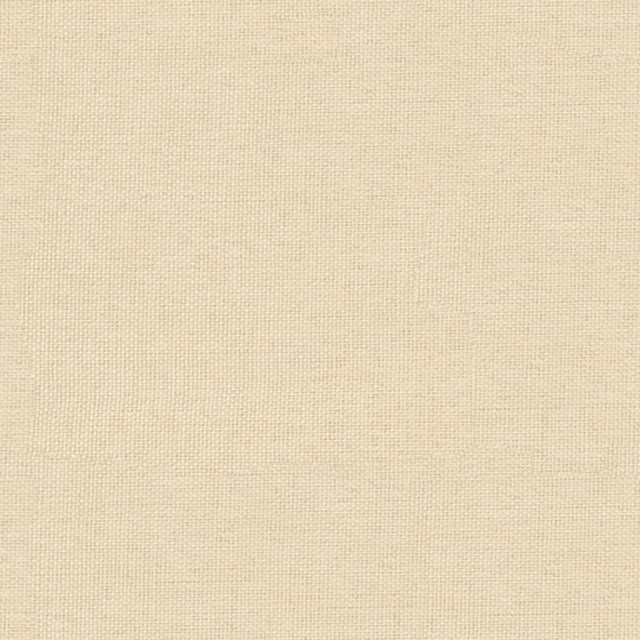 Chaise de relaxation avec tabouret Crème Tissu