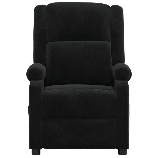 Fauteuil inclinable électrique noir velours