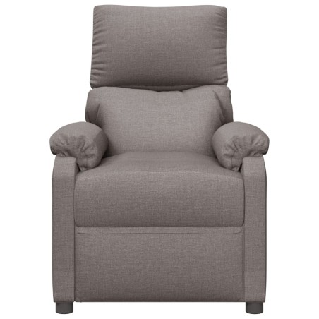 Fauteuil électrique de massage Taupe Tissu