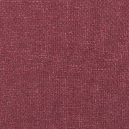 Fauteuil inclinable électrique Rouge bordeaux Tissu