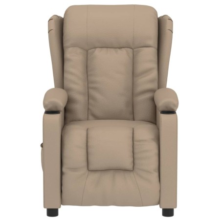 Fauteuil inclinable électrique Cappuccino Similicuir