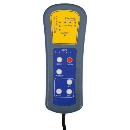 Fauteuil de massage électrique Marron Similicuir