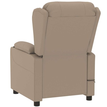 Fauteuil de massage électrique Cappuccino Similicuir