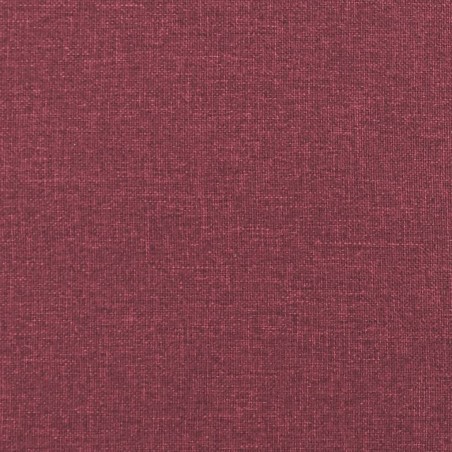 Fauteuil inclinable électrique Rouge bordeaux Tissu