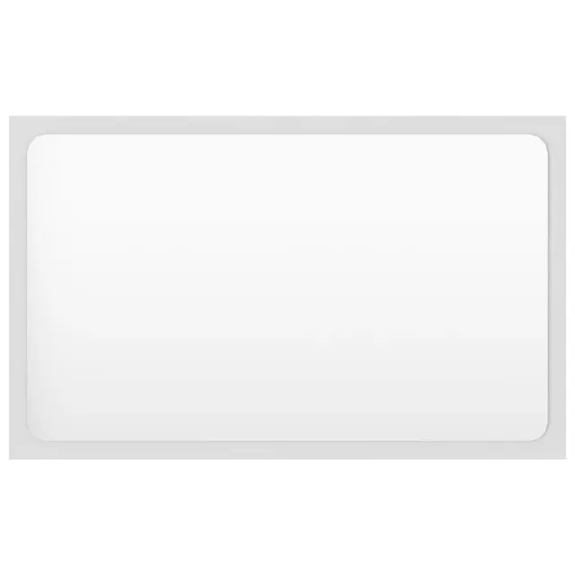 Ensemble de meubles de salle de bain blanc bois d'ingénierie