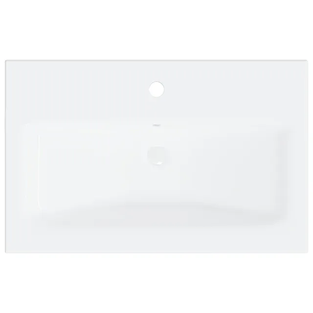 Ensemble de meubles de salle de bain Blanc Aggloméré