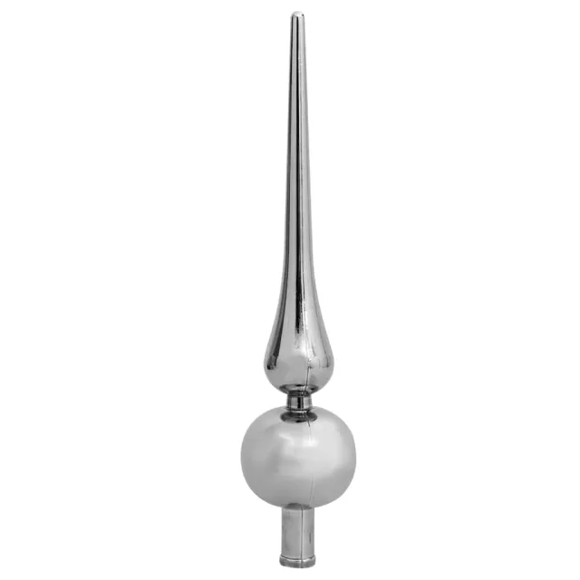 Arbre de Noël artificiel pré-éclairé/boules argenté 180 cm PET