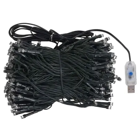 Arbre de Noël artificiel pré-éclairé et boules blanc 120 cm PVC