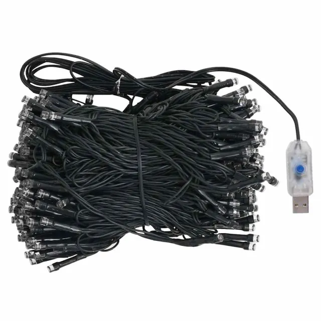 Arbre de Noël artificiel pré-éclairé et boules blanc 150 cm PVC