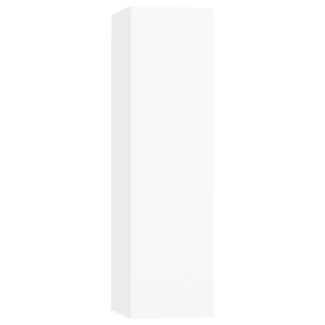 Ensemble de meubles TV 5 pcs Blanc Bois d'ingénierie