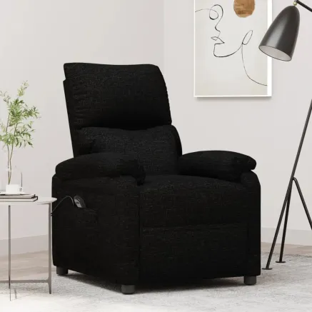 Fauteuil Noir Tissu