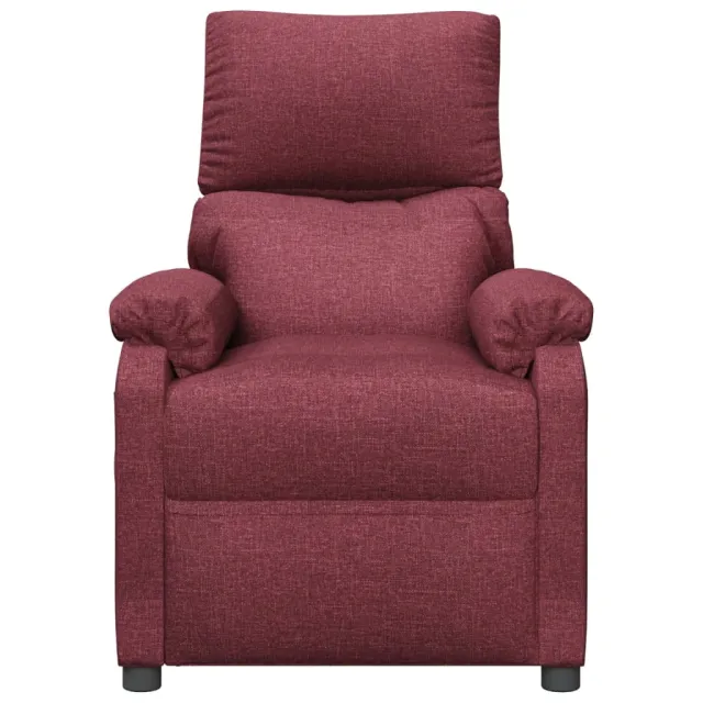 Fauteuil Rouge bordeaux Tissu