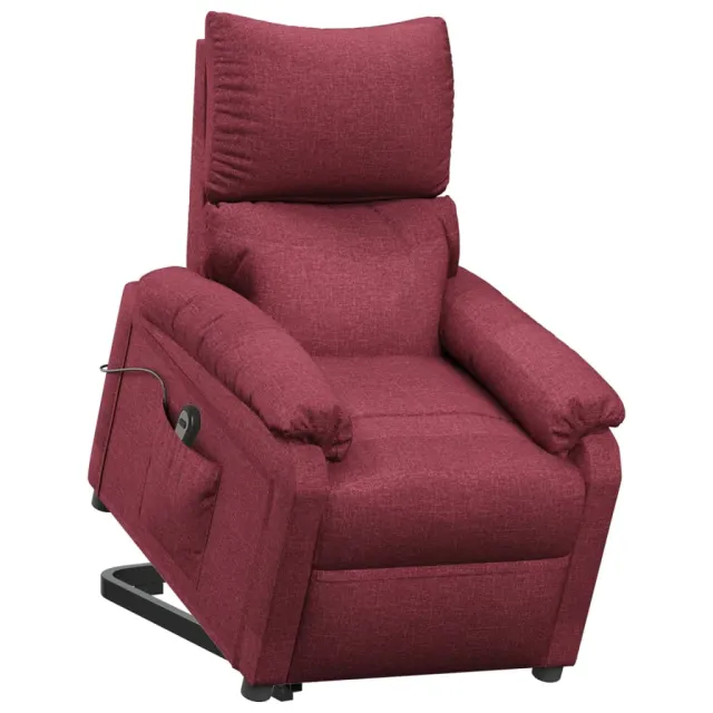 Fauteuil Rouge bordeaux Tissu
