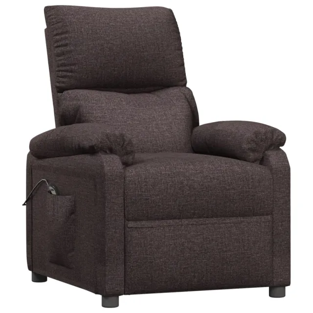 Fauteuil Marron foncé Tissu