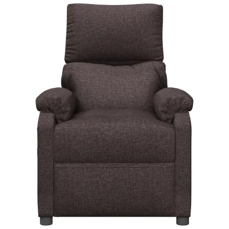 Fauteuil Marron foncé Tissu