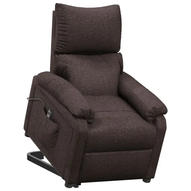 Fauteuil Marron foncé Tissu