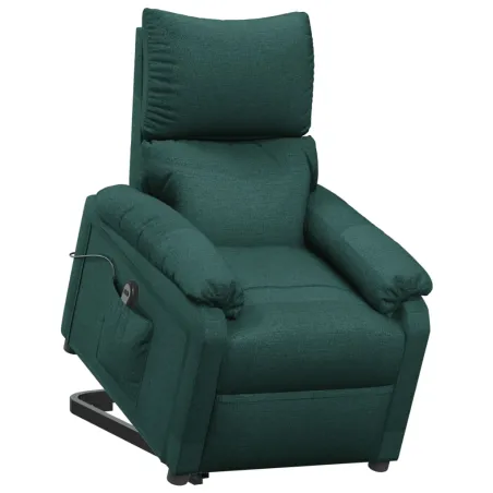 Fauteuil Vert foncé Tissu