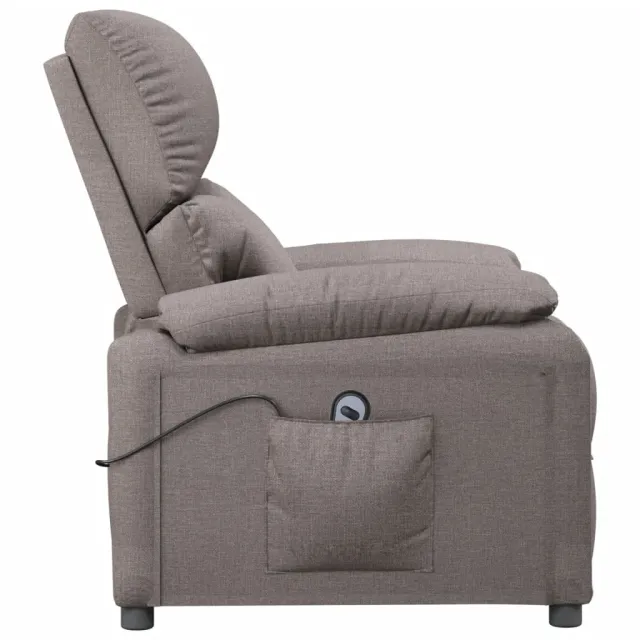 Fauteuil Taupe Tissu