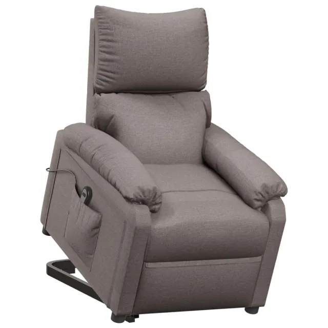 Fauteuil Taupe Tissu