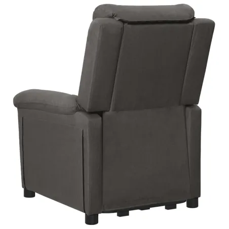 Fauteuil Gris foncé Tissu