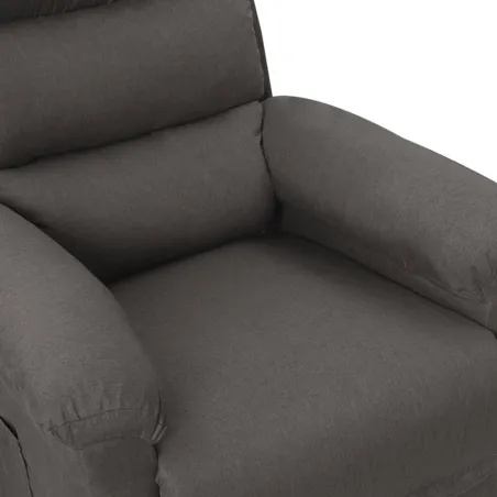 Fauteuil Gris foncé Tissu